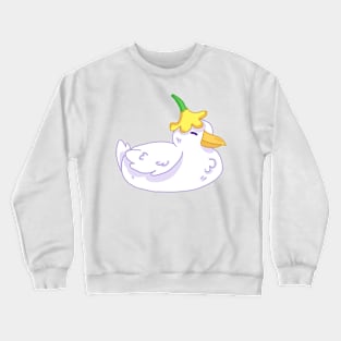 flower ducky Crewneck Sweatshirt